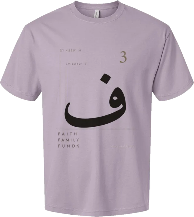 F3 Vertical Stagger Short Sleeve Tee — Orchid