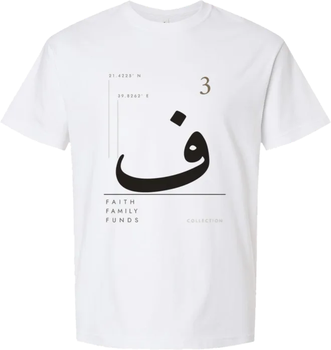 F3 Vertical Stagger Short Sleeve Tee — White