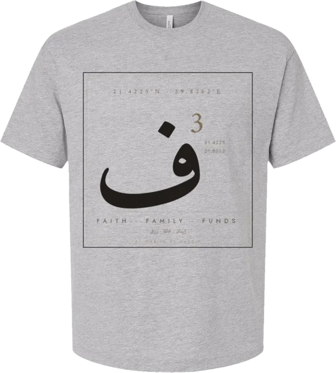 F3 Editorial Mark Short Sleeve Tee — Athletic Heather