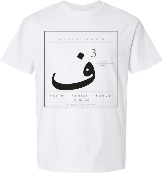 F3 Editorial Mark Short Sleeve Tee — White