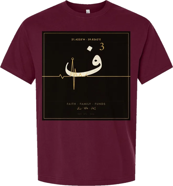 F3 Lifeline Seal Short Sleeve Tee — Maroon