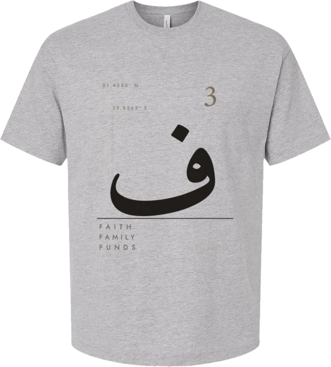 F3 Vertical Stagger Long Sleeve Tee — Athletic Heather