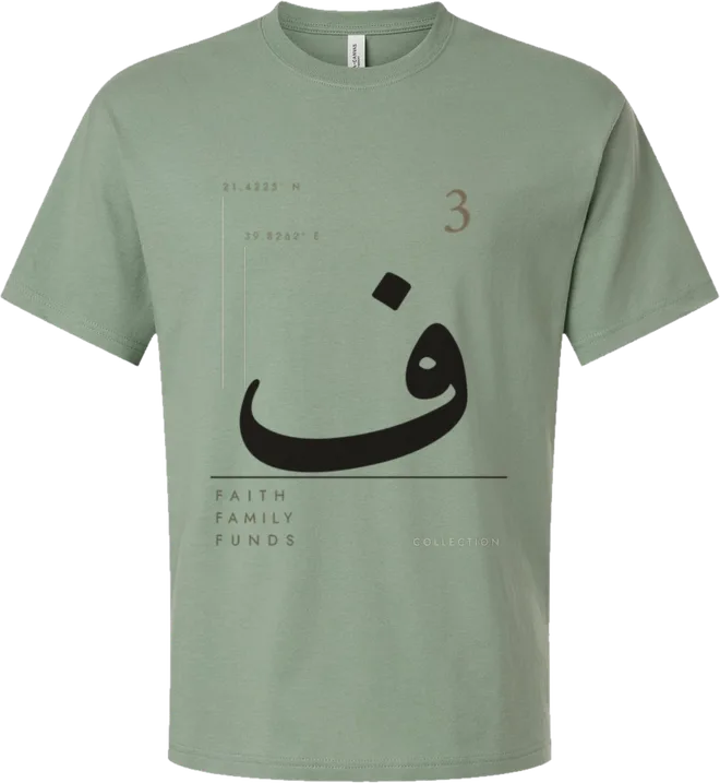 F3 Vertical Stagger Short Sleeve Tee — Sage