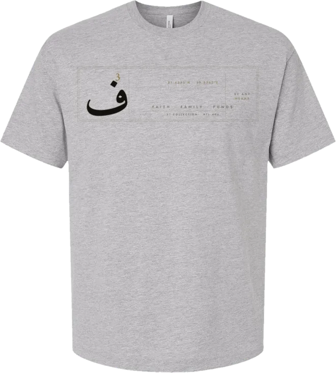 F3 Wide Banner Short Sleeve Tee — Athletic Heather